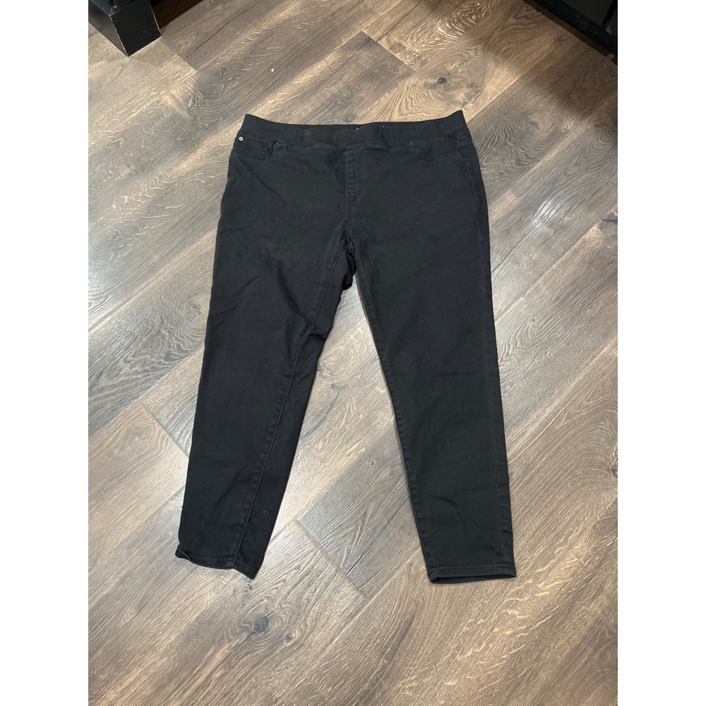 Amazon Essentials Womens Black Pull On Jegging Size 20 Regular Stretch Pants